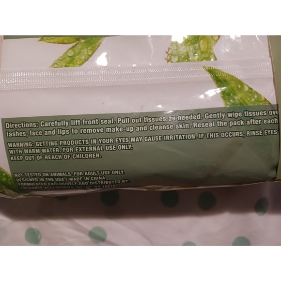 NWT! TEA TREE FACE WIPES (60ct) - Picture 5 of 5